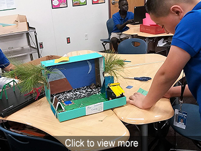 View more photos of the 5th Grade STEM Projects
